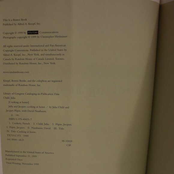 Julia and Jacques Cooking at Home - Picture 4 of 6